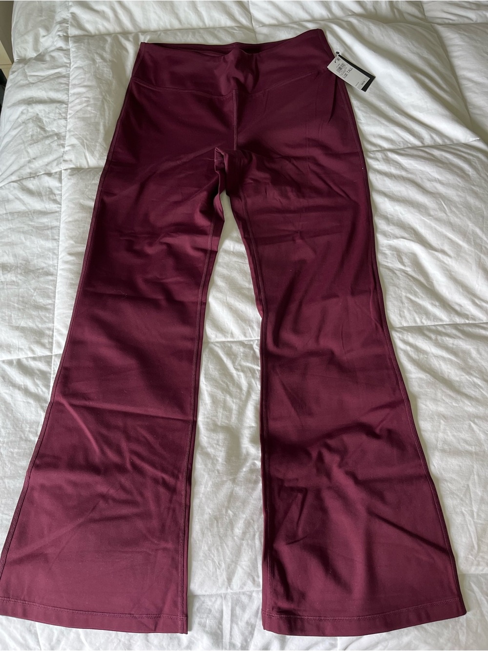 Ideology Deep Burgundy High-Rise Active Leggings